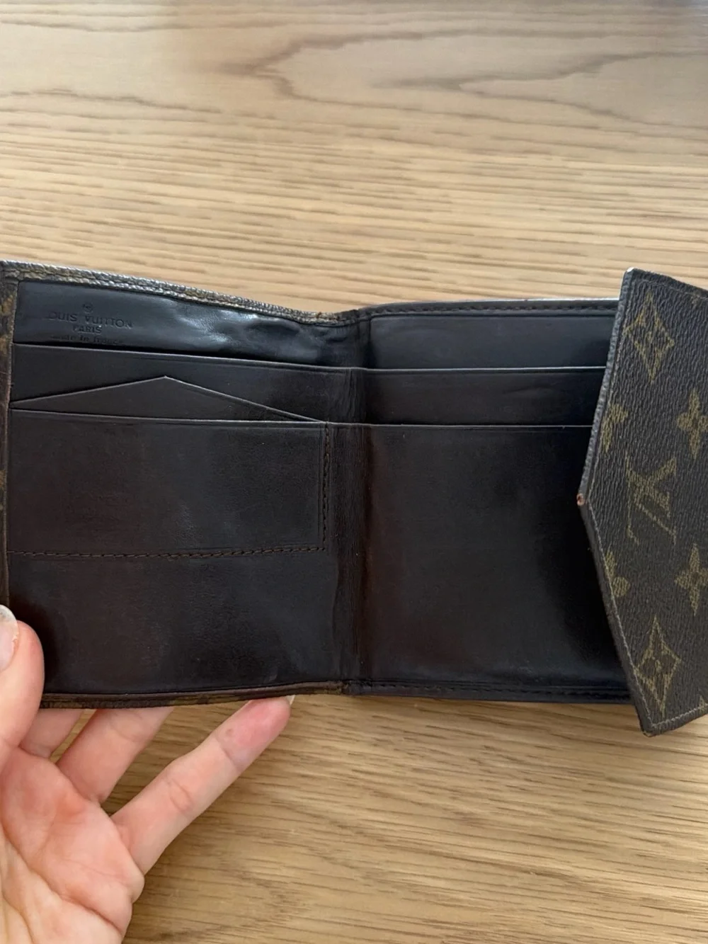 Louis Vuitton Monogram Compact Card Holder - Brown